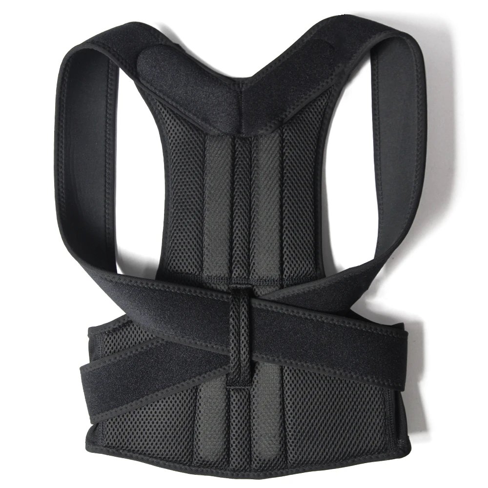 New Upper Back Posture Corrector Posture Clavicle Support Corrector Back Straight Shoulders Brace Strap Corrector